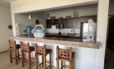 Departamento en venta, San Bruno, Telchac Puerto, Yucatan, frente al mar