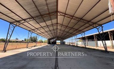 Terreno con galpon industrial frente a ruta 5 sur