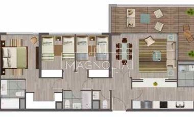 Departamento en Venta en Pedro de Valdivia con Hernán Cortés