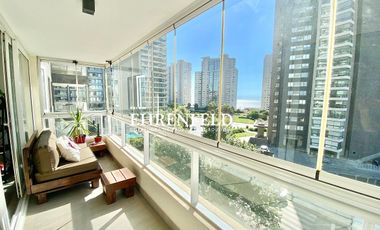 Costa de Montemar, Concón. Departamento con vista poniente.