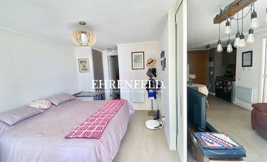 Costa de Montemar, Concón. Departamento con vista poniente.