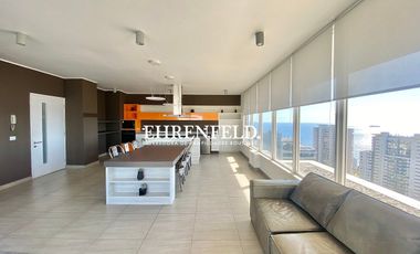 Costa de Montemar, Concón. Departamento con vista poniente.