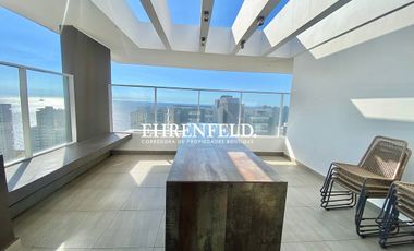 Costa de Montemar, Concón. Departamento con vista poniente.