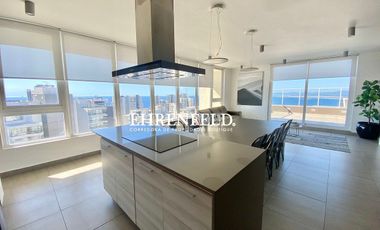 Costa de Montemar, Concón. Departamento con vista poniente.