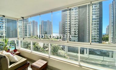 Costa de Montemar, Concón. Departamento con vista poniente.