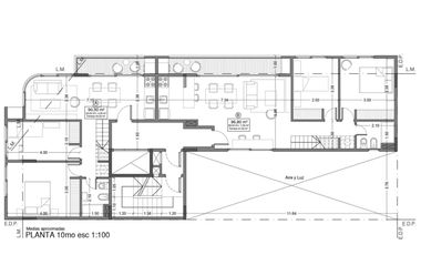 Penthouse tres ambientes a la Venta con terraza privada en el Centro de Wilde