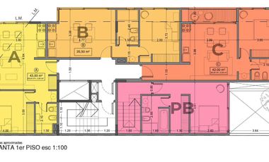 Penthouse tres ambientes a la Venta con terraza privada en el Centro de Wilde