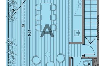 Penthouse tres ambientes a la Venta con terraza privada en el Centro de Wilde