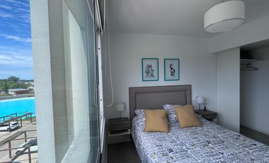 Lagoon Pilar |Venta| Departamento de 3 ambientes con balcón y parrilla en gran complejo