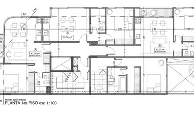 Departamento de tres ambientes en Venta en el Centro de Wilde
