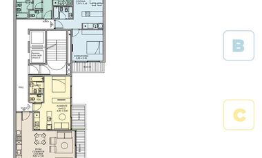 Departamento en Barrio Vicente López