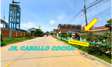 00700 - VENDO TERRENO A UNA CUADRA DEL HOSPITAL REGIONAL DE PUCALLPA