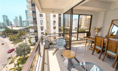 VENTA APARTAMENTO ED VALPARAISO EXCELENTE VISTA BOCAGRANDE, CARTAGENA