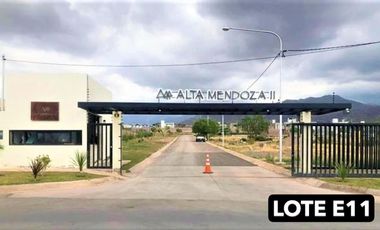 Terreno en  B° Alto Mendoza II