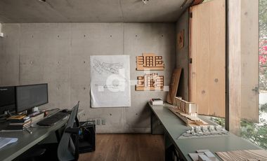 Residencia de autor con jardín y terrazas en la Condesa