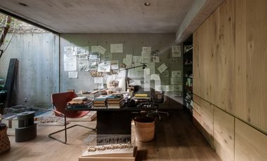 Residencia de autor con jardín y terrazas en la Condesa