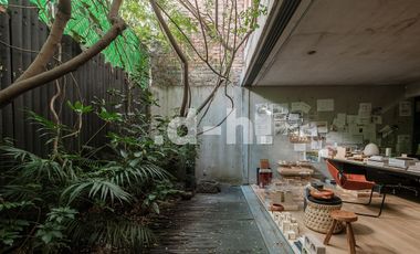 Residencia de autor con jardín y terrazas en la Condesa