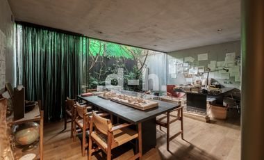 Residencia de autor con jardín y terrazas en la Condesa