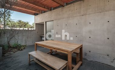Residencia de autor con jardín y terrazas en la Condesa