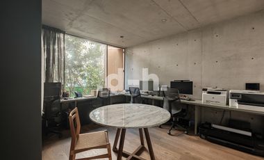 Residencia de autor con jardín y terrazas en la Condesa