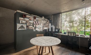 Residencia de autor con jardín y terrazas en la Condesa