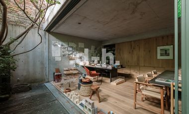 Residencia de autor con jardín y terrazas en la Condesa