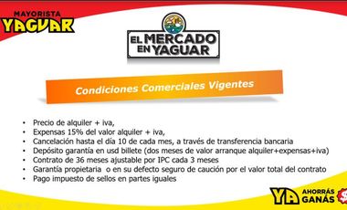 Local  Comercial en  supermercado en el Yaguar