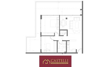 Departamento 3 Ambientes en Venta en Pilar