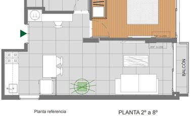 VENTA DEPARTAMENTO 1 Dormitorio UNIVERSIDAD DE MEDICINA FRANCIA Y SANTA FE ROSARIO
