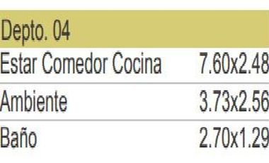 VENTA DEPARTAMENTO 1 Dormitorio UNIVERSIDAD DE MEDICINA FRANCIA Y SANTA FE ROSARIO
