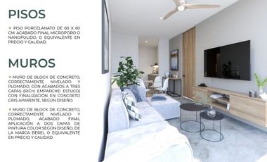 Venta Departamento en Gran San Pedro Cholul Merida zona Norte