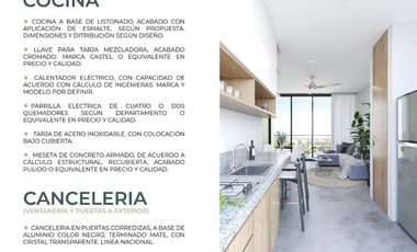 Venta Departamento en Gran San Pedro Cholul Merida zona Norte