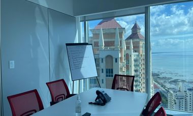 PUNTA PACIFICA / OCEANIA BUSINESS PLAZA / 249M / 3 PARKING / AMOBLADA