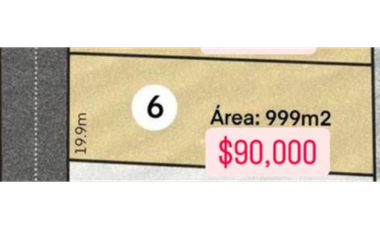 SAN CARLOS / COSTA ESMERALDA / TERRENO / 999 m2 / PLAYA