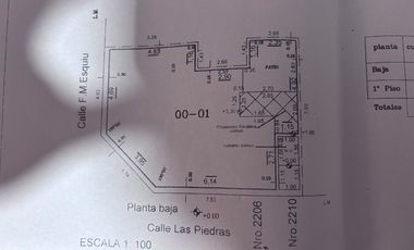 Departamento Tipo Casa en venta en Lanus Este