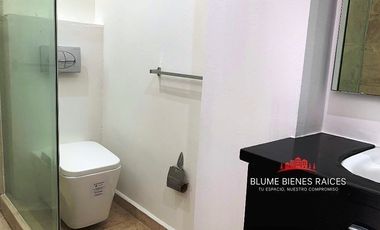 Departamento amueblado, interior; auto NO FIJO, en edificio pequeño