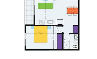 Departamentos en venta de 2, 3 y 4 ambientes, Ituzaingó