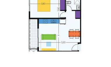 Departamentos en venta de 2, 3 y 4 ambientes, Ituzaingó