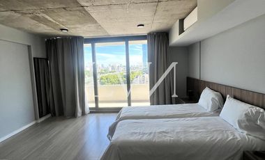 Alquiler departamento monoambiente con balcón a estrenar en Palermo Hollywood