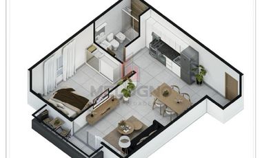 Departamento en Pozo. Madiba XIV. 