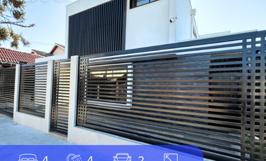 Moderna Casa en Puente Alto 4D 4B
