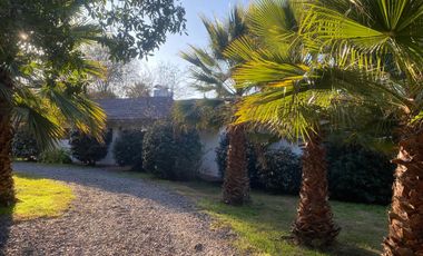 VENTA PARCELA  5291 M CON CASA Y CABAÑA EN  MELIPILLA