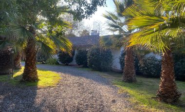 VENTA PARCELA  5291 M CON CASA Y CABAÑA EN  MELIPILLA