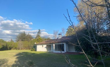 VENTA PARCELA  5291 M CON CASA Y CABAÑA EN  MELIPILLA