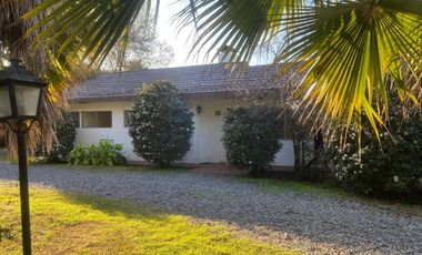 VENTA PARCELA  5291 M CON CASA Y CABAÑA EN  MELIPILLA
