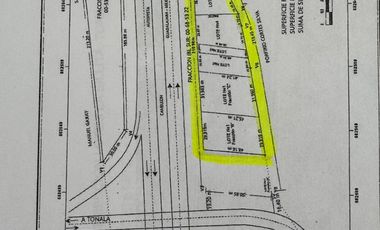 TERRENO EN VENTA EN TONALÁ SOBRE AUTOPISTA A ZAPOTLANEJO