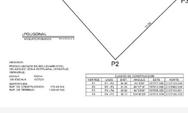 Terreno con bodega en renta en Zona Portuaria al Norte de Veracruz