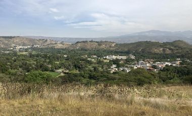 Venta terreno Guayllabamba, vista privilegiada con escrituras individuales