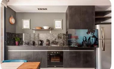 Palermo, Carranza 1900, 1 amb, 38m2, u$s 700 + expensas ( Nov 2025= $ 280,000) + servicios.  (alq min 3 meses)