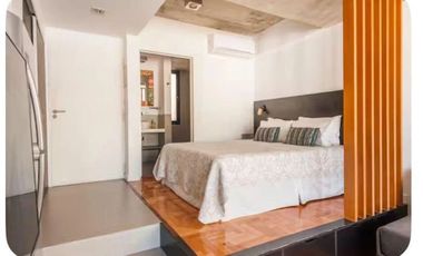 Palermo, Carranza 1900, 1 amb, 38m2, u$s 700 + expensas ( Nov 2025= $ 280,000) + servicios.  (alq min 3 meses)